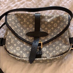 Louis Vuitton cross body bag- Navy blue